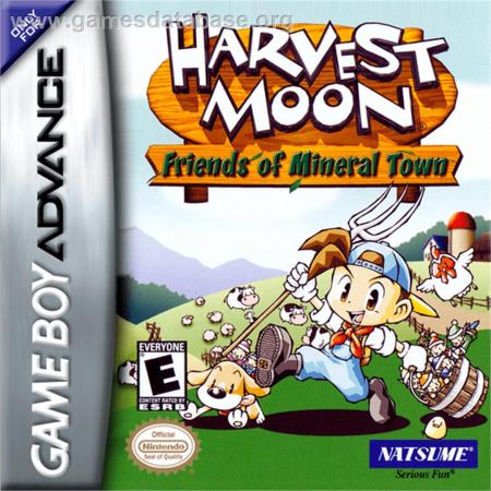 Cover Harvest Moon - Friends of Mineral Town for Game Boy Advance